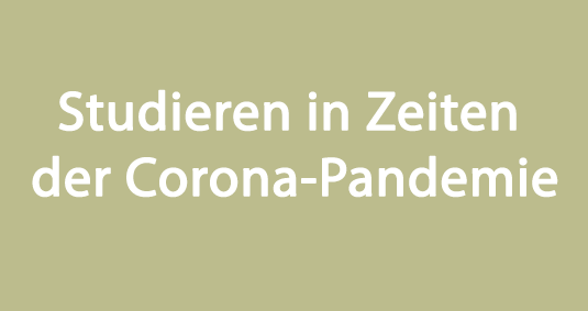 Link zu Studieren in Zeiten der Corona-Pandemie